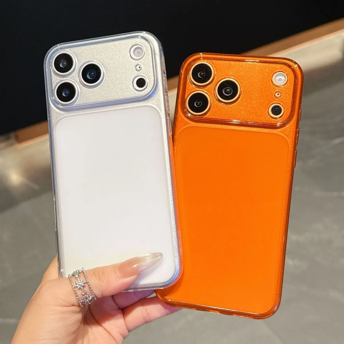 Transform to 17 Series Style Case for iPhone 17 Pro Max, Slim Anti-Drop Cover Compatible with 16 Pro Max & 15 Pro Max, Minimalist Shockproof Bumper